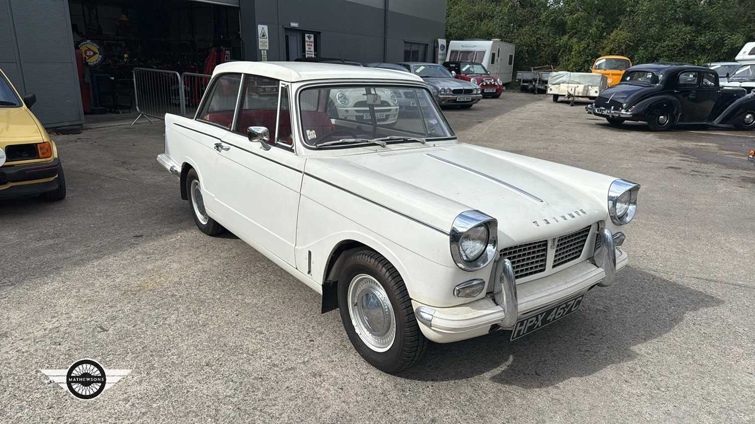 Lot 474 - 1965 TRIUMPH HERALD 1200