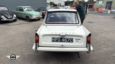 Lot 474 - 1965 TRIUMPH HERALD 1200
