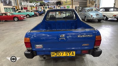 Lot 550 - 1990 SUBARU 284 4WD PICK UP