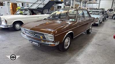 Lot 298 - 1973 AUDI 100LS