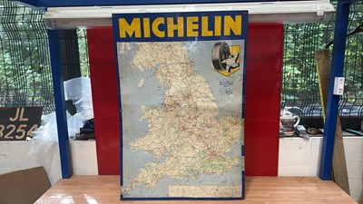 Lot 401 - TIN MICHELIN MAP