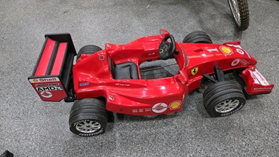 Lot 545 - MICHAEL SCHUMACHER F1 FERRARI PEDAL CAR