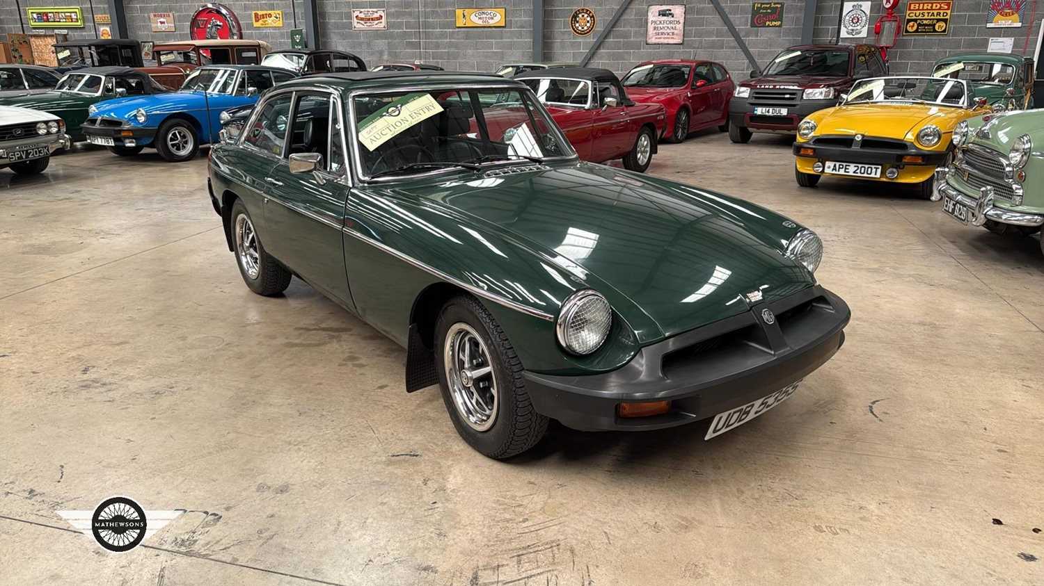 Lot 496 - 1977 MG B GT