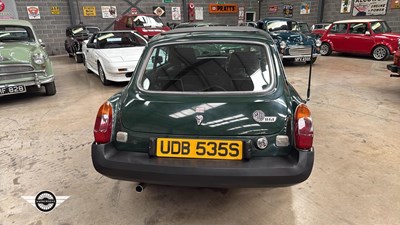 Lot 496 - 1977 MG B GT