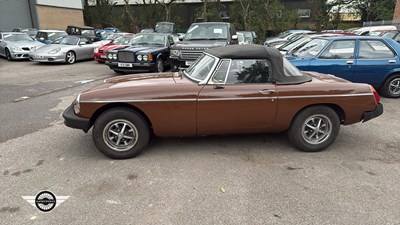 Lot 500 - 1978 MG B