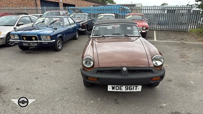 Lot 500 - 1978 MG B
