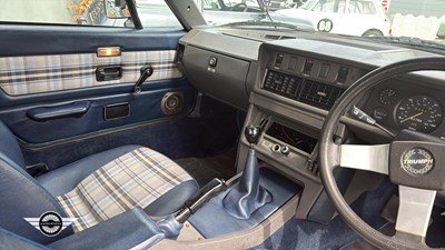 Lot 596 - 1981 TRIUMPH TR7 CONVERTIBLE