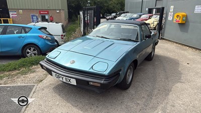 Lot 596 - 1981 TRIUMPH TR7 CONVERTIBLE