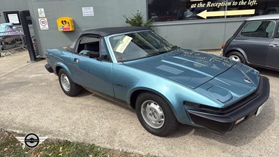 Lot 596 - 1981 TRIUMPH TR7 CONVERTIBLE
