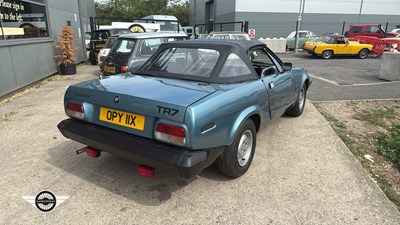 Lot 596 - 1981 TRIUMPH TR7 CONVERTIBLE