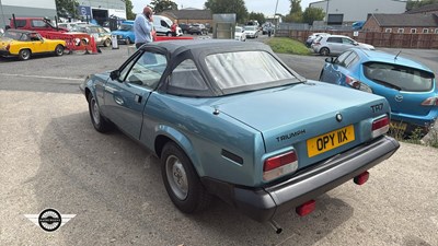 Lot 596 - 1981 TRIUMPH TR7 CONVERTIBLE