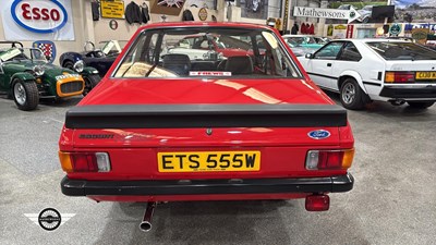 Lot 599 - 1980 FORD ESCORT RS