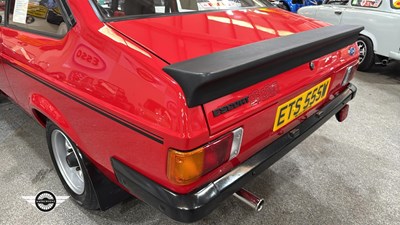 Lot 599 - 1980 FORD ESCORT RS