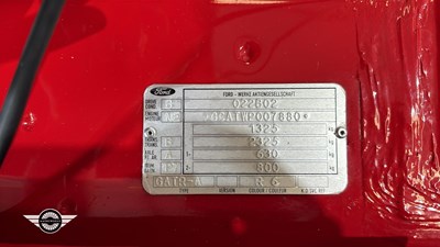 Lot 599 - 1980 FORD ESCORT RS