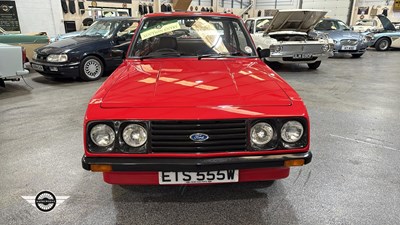 Lot 599 - 1980 FORD ESCORT RS