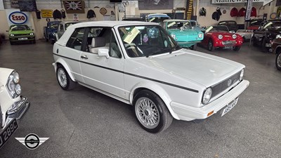 Lot 736 - 1983 VOLKSWAGEN GOLF CABRIO GTI