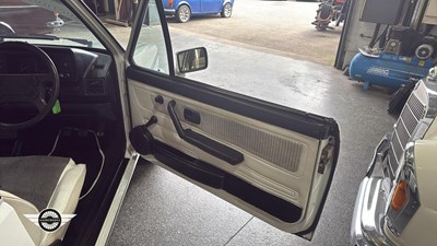 Lot 736 - 1983 VOLKSWAGEN GOLF CABRIO GTI
