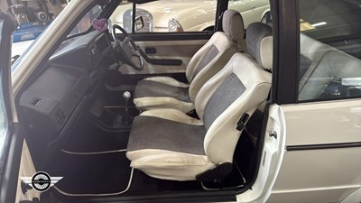 Lot 736 - 1983 VOLKSWAGEN GOLF CABRIO GTI