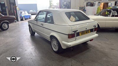 Lot 736 - 1983 VOLKSWAGEN GOLF CABRIO GTI