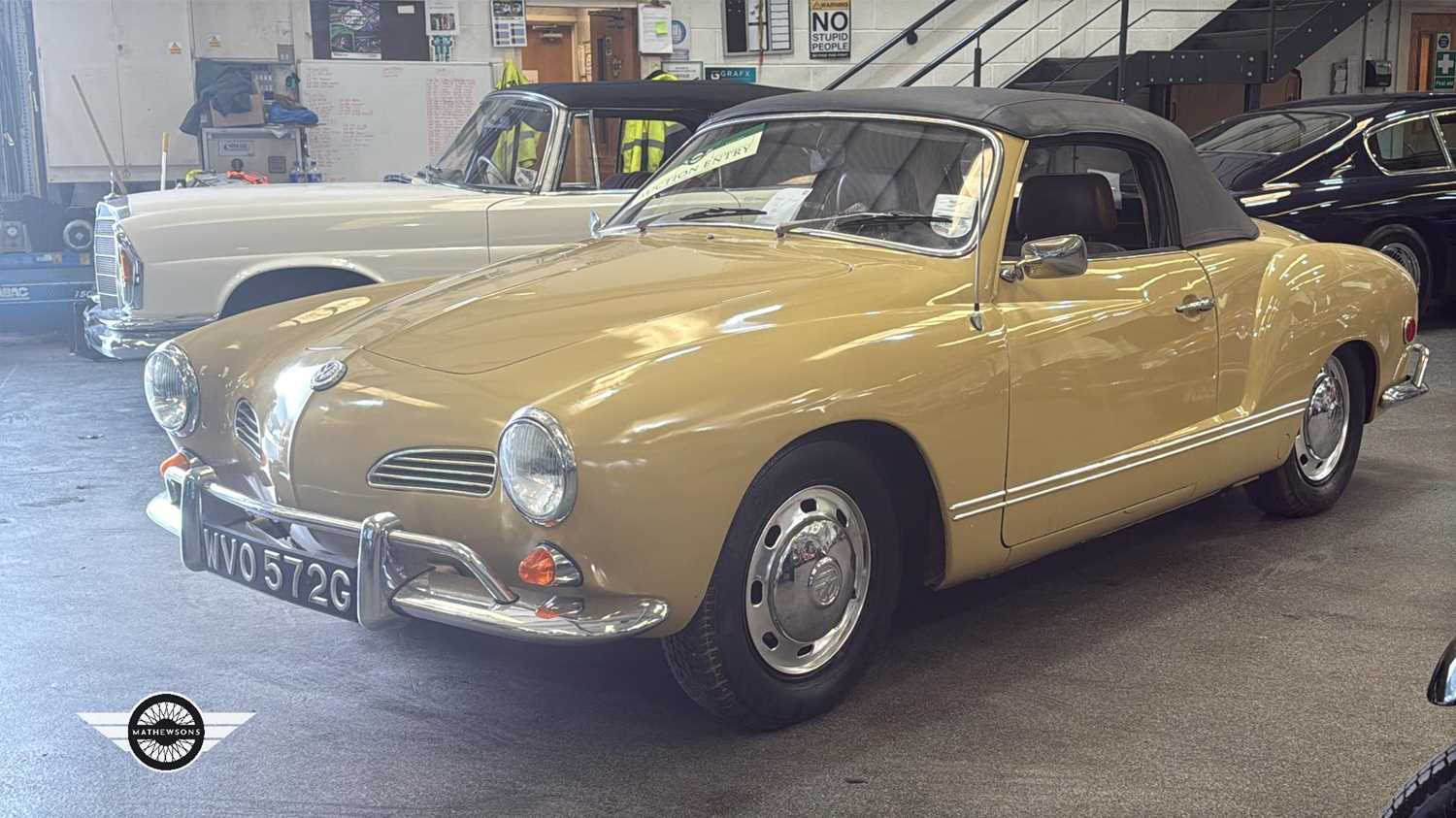 Lot 526 - 1969 VOLKSWAGEN KARMANN GHIA