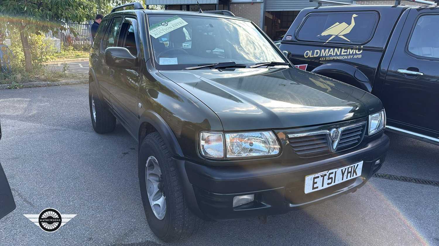 Lot 890 - 2002 VAUXHALL FRONTERA LIMITED DTI
