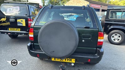 Lot 890 - 2002 VAUXHALL FRONTERA LIMITED DTI