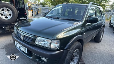 Lot 890 - 2002 VAUXHALL FRONTERA LIMITED DTI