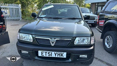 Lot 890 - 2002 VAUXHALL FRONTERA LIMITED DTI