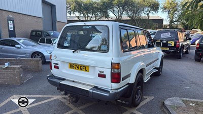 Lot 896 - 1993 TOYOTA LANDCRUISER VX AUTO