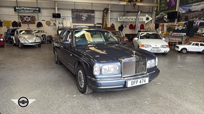 Lot 724 - 2001 ROLLS ROYCE SILVER SERAPH AUTO