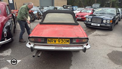 Lot 4 - 1974 TRIUMPH STAG
