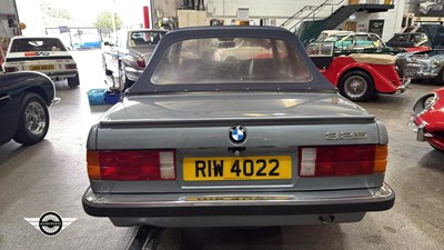 Lot 89 - 1986 BMW 325I CABRIOLET AUTO