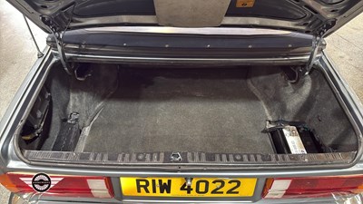 Lot 89 - 1986 BMW 325I CABRIOLET AUTO