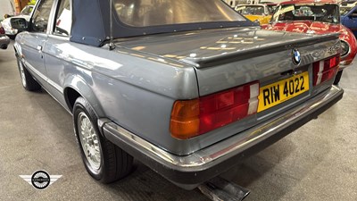 Lot 89 - 1986 BMW 325I CABRIOLET AUTO