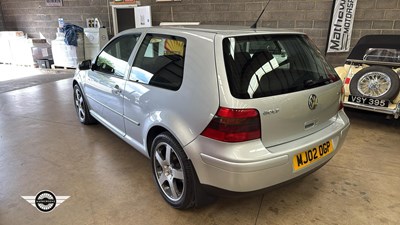 Lot 854 - 2002 VOLKSWAGEN GOLF GTI TURBO