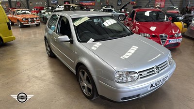 Lot 854 - 2002 VOLKSWAGEN GOLF GTI TURBO