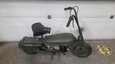 Lot 829 - CORGI PARACHUTE BIKE , IN RUNNING ORDER ( NO DOCUMENTS )