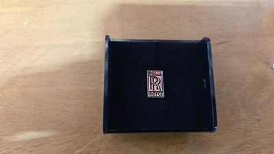Lot 799 - BENTLEY BADGES & ROLLS ROYCE PIN BADGES ( NEW OLD STOCK )