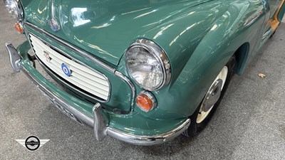 Lot 656 - 1966 MORRIS MINOR TRAVELLER