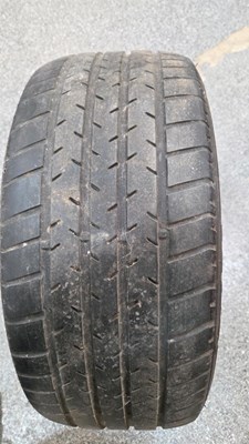 Lot 491 - MSW ALLOY WHEELS WITH CENTRE BOSSES ,GOLD CENTRES WITH MACHINED OUTERS