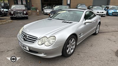 Lot 654 - 2006 MERCEDES SL500 AUTO