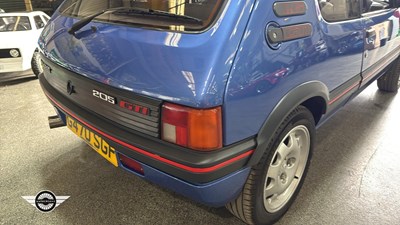 Lot 666 - 1990 PEUGEOT 205 GTI