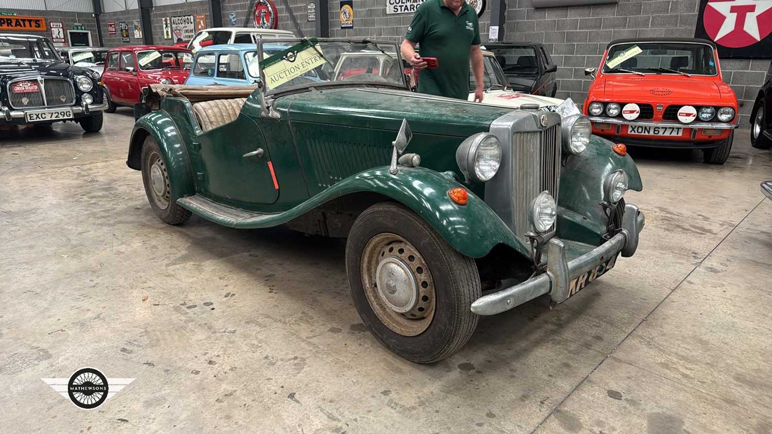 Lot 762 - 1952 MG TD