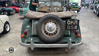Lot 762 - 1952 MG TD
