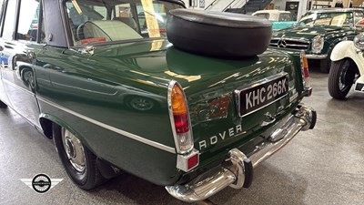 Lot 730 - 1971 ROVER 3500
