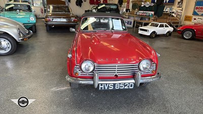 Lot 682 - 1966 TRIUMPH TR4A