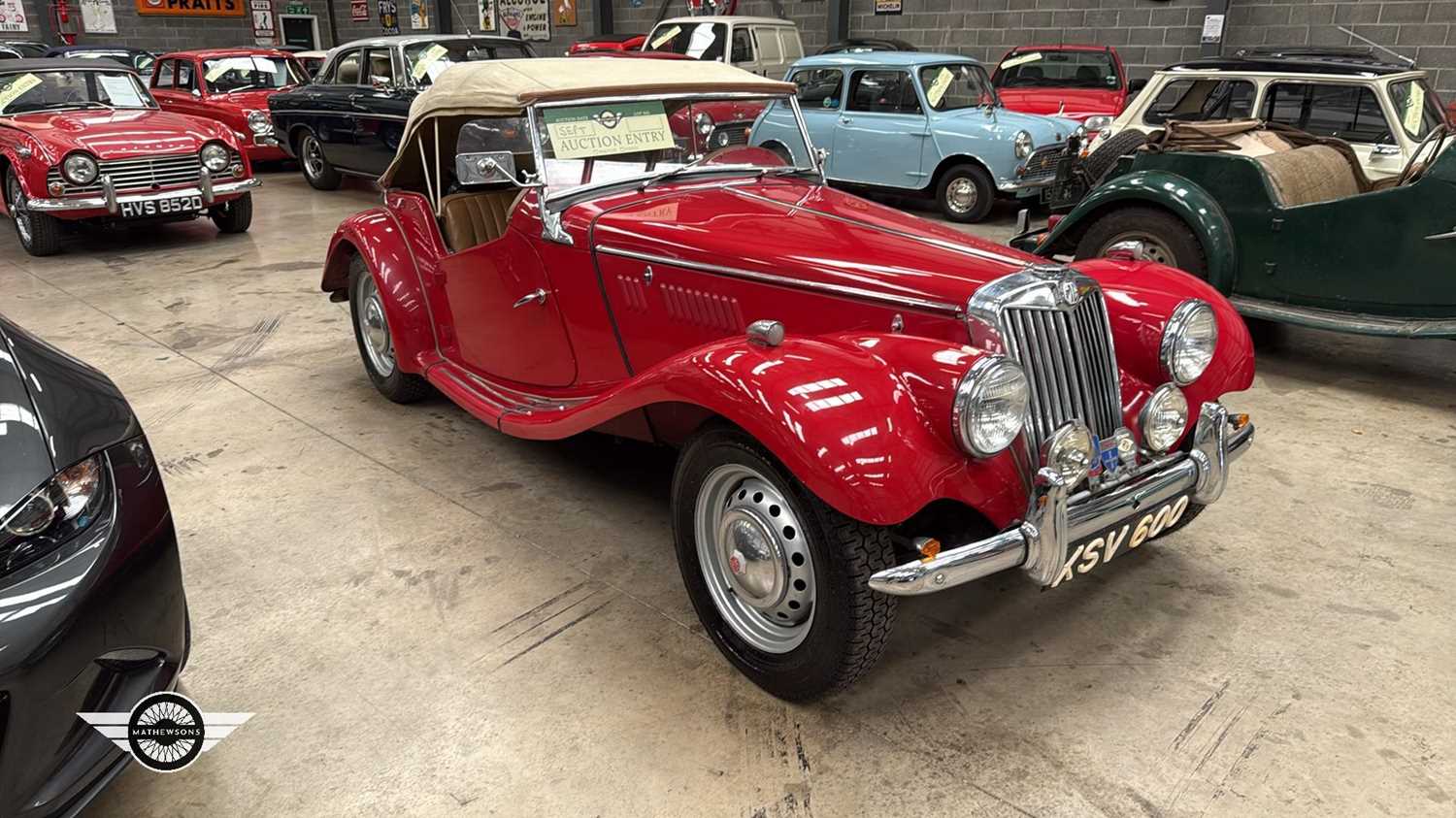 Lot 790 - 1954 MG TD/TF