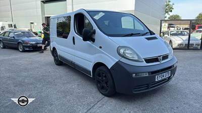 Lot 394 - 2004 VAUXHALL VIVARO 2700 SWB