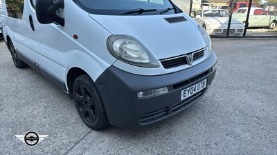 Lot 394 - 2004 VAUXHALL VIVARO 2700 SWB