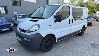 Lot 394 - 2004 VAUXHALL VIVARO 2700 SWB